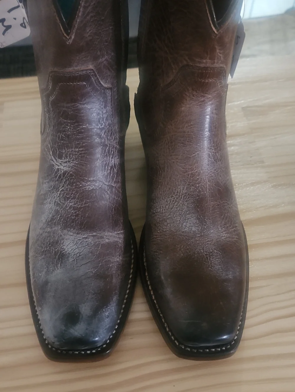 Cleo & Wolf Leather Cowboy Boots